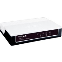 Коммутатор TP-LINK TL-SF1016D, Black, 16-портовый, 10 100 Мбит с, неуправляемый,