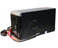 ИБП Ritar RTSW-500 LCD,12В, под внешний АКБ, Q4 (320*132*210) 4,2 кг (260*85*14