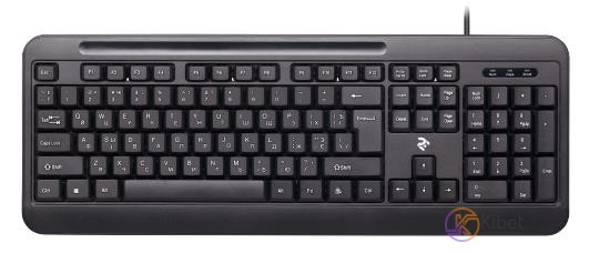 Клавиатура 2E KM1040, Black, USB, 1.5 м (2E-KM1040UB)