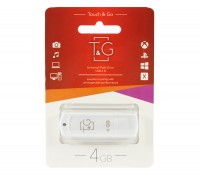 USB Флеш накопитель 4Gb T G 011 Classic series White, TG011-4GBWH