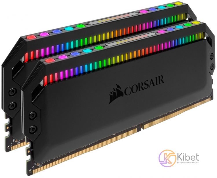 Модуль памяти 8Gb x 2 (16Gb Kit) DDR4, 3000 MHz, Corsair Dominator Platinum RGB,