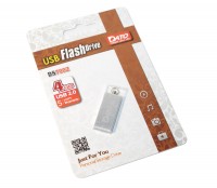 USB Флеш накопитель 4Gb DATO DS7002 Silver, (DS7002S-04G)