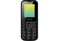 Мобильный телефон Nomi i184 Black, 2 Sim, 1.8' (176x220) TFT, microSD (max 32Gb)
