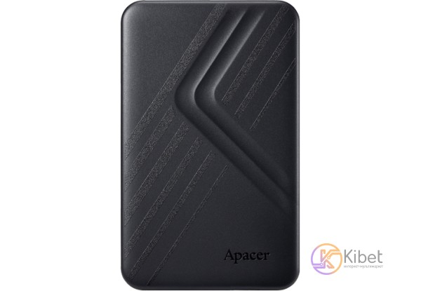 Внешний жесткий диск 2Tb Apacer AC236, Black, 2.5', USB 3.1 (AP2TBAC236B-1)