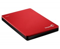 Внешний жесткий диск 1Tb Seagate Backup Plus Portable, Red, 2.5', USB 3.0 (STDR1