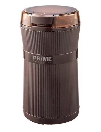 Кофемолка PRIME Technics PCG 3050 BR, Brown, 300W, 1 режим помола, вместимость 5