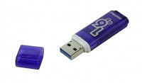 USB 3.0 Флеш накопитель 16Gb Smartbuy Glossy series Dark Blue SB16GBGS-DB