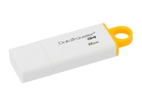 USB 3.0 Флеш накопитель 8Gb Kingston DTIG4 50 30Mbps DTIG4 8GB White-Yellow