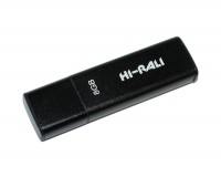USB Флеш накопитель 8Gb Hi-Rali Vektor series Black HI-8GBVRBK