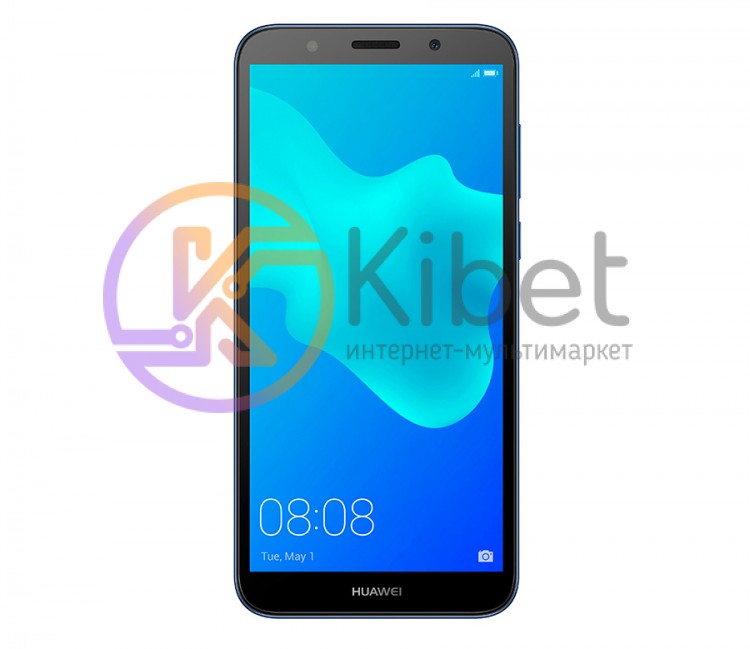 Смартфон Huawei Y5 2018 Blue, 2 Nano-Sim, сенсорный емкостный 5.45' (1440x720) I
