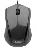 Мышь A4Tech N-400-1 Gray, V-TRACK, USB, 1000 dpi (N-400-1)