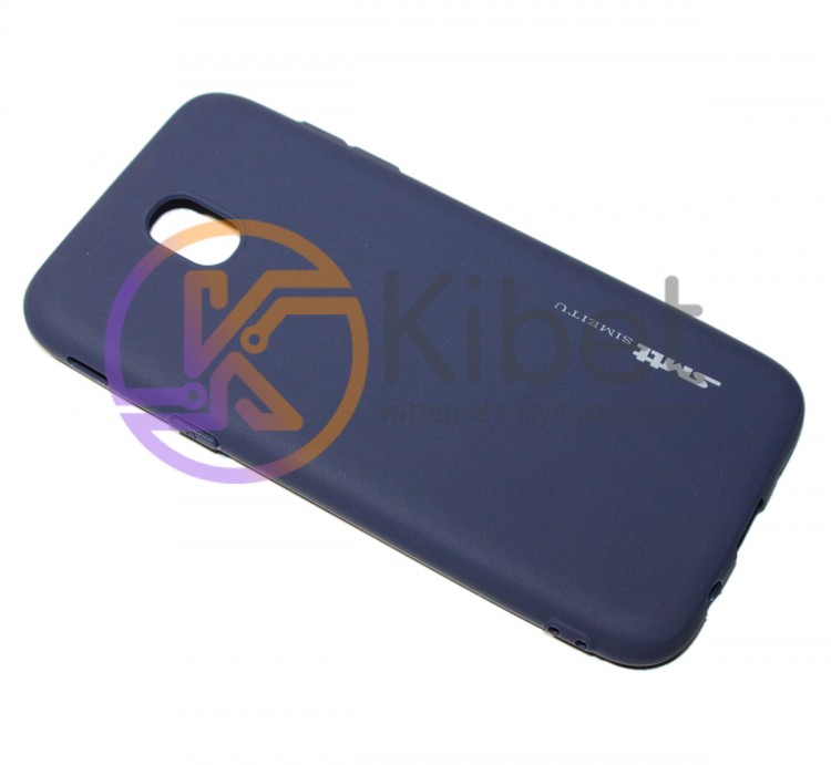 Накладка силиконовая для смартфона Samsung J530, SMTT matte, Dark blue
