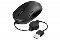 Мышь Sven RX-60, Black, USB, оптическая, 1000 dpi, 2 кнопки, автоматически скруч