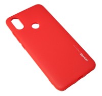 Накладка силиконовая для смартфона Xiaomi Mi A2 Mi 6x, SMTT matte, Red