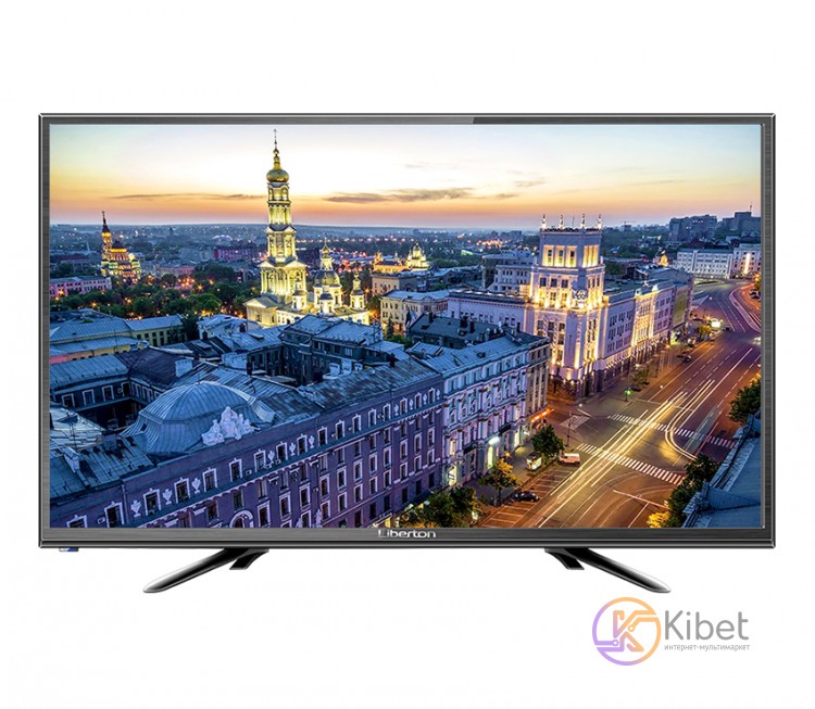 Телевизор 24' Liberton 24HE1HDT LED HD 1366x768 60Hz, DVB-T2, HDMI, USB, VESA (2