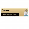 Драм-картридж Canon C-EXV 34, Cyan, iR C2220 C2225 C2230, 2020 2025 2030, 36 000