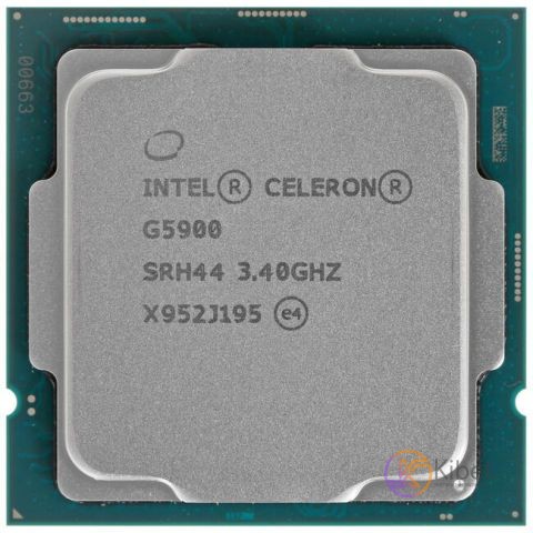 Процессор Intel Celeron (LGA1200) G5900, Tray, 2x3,4 GHz, UHD Graphic 610 (1050