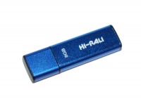 USB Флеш накопитель 8Gb Hi-Rali Vektor series Blue HI-8GBVRBL