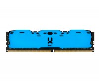 Модуль памяти 8Gb DDR4, 3000 MHz, Goodram Iridium X, Blue, 16-18-18, 1.35V, с ра