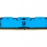 Модуль памяти 8Gb DDR4, 3000 MHz, Goodram Iridium X, Blue, 16-18-18, 1.35V, с ра