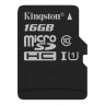 Карта памяти microSDHC, 16Gb, Class10 UHS-1 А1, Kingston Canvas Select Plus R-10