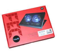 Подставка для ноутбука до 15.6' Havit Cooler Pad HV-F2050, Black, 2x8 см вентиля
