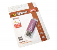USB Флеш накопитель 4Gb DATO DS7012 Pink, (DS7012P-04G)