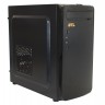 Корпус GTL Micro B-BK Black, 400W, 120mm, Micro ATX, 2 x 3.5mm, USB2.0 x 2, 5.25