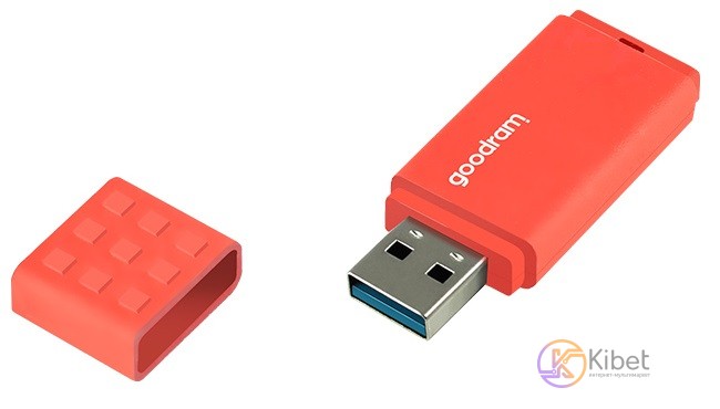 USB 3.0 Флеш накопитель 64Gb Goodram UME3, Orange (UME3-0640O0R11)