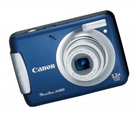 Фотоаппарат Canon PowerShot A480 Blue 10 Mp LCD 2,5' Zoom 3.3x SD, SDHC