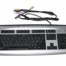 Клавиатура A4tech KLS-23MUU-R X-slim USB,ширина 32см, 6 горячих кн. Notebook sli