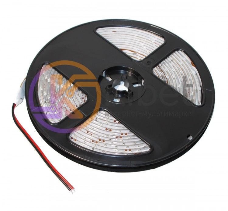 Светодиодная (LED) лента в силиконе, 60 LED, White, 5 метров (катушка), 12V, Wat