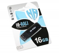 USB Флеш накопитель 16Gb Hi-Rali Bright Black, HI-16GBBRTBK