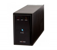 ИБП LogicPower LPM-1100VA Black, 1100VA, 770W, линейно-интерактивный, 3 розетки