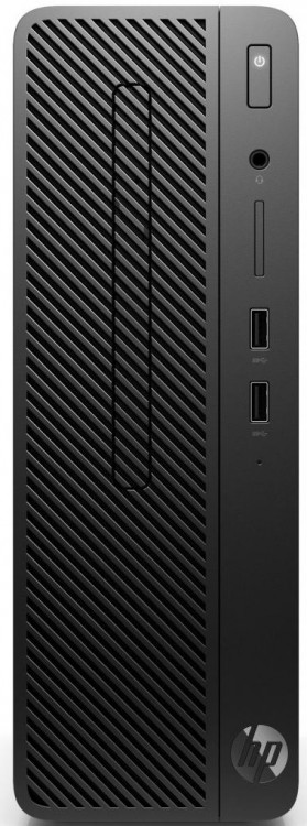Компьютер HP 290 G2 SFF, Black, Core i3-9100 (4x3.6-4.2 GHz), B365, 4Gb DDR4, 1T