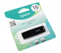 USB Флеш накопитель 16Gb Apacer AH336 Black, AP16GAH336B-1