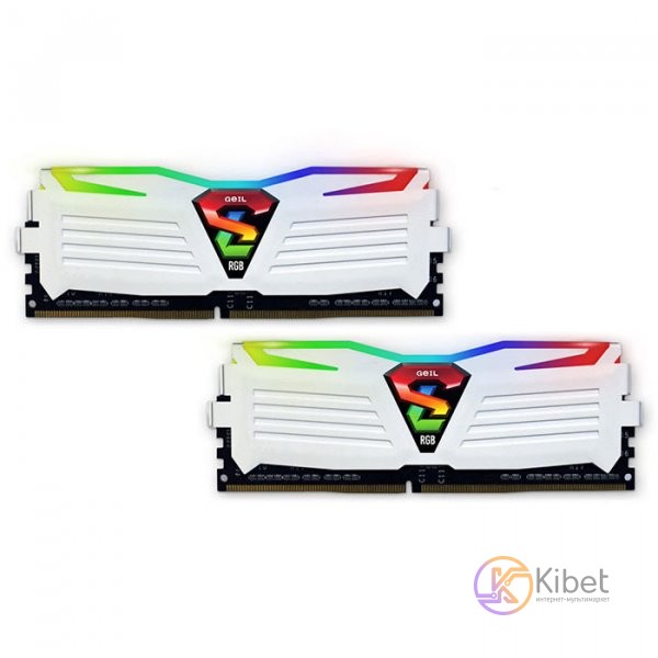 Модуль памяти 8Gb x 2 (16Gb Kit) DDR4, 3000 MHz, Super Luce RGB Lite, White, LED