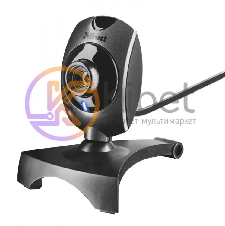 Web камера Trust Primo, Black, 0.3 Mp, 640x480, USB 2.0, встроенный микрофон (17
