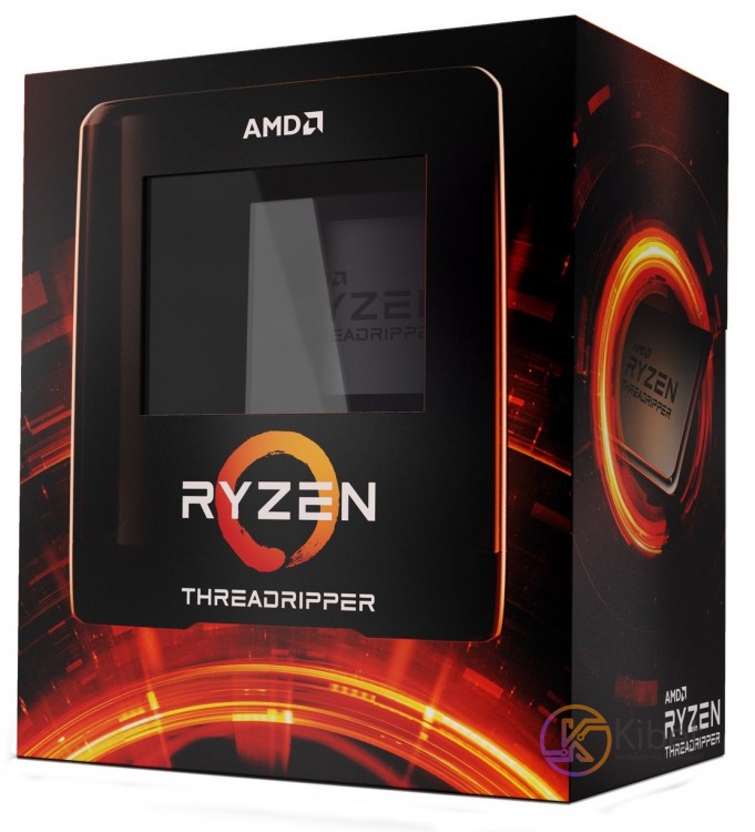 Процессор AMD (sTRX4) Ryzen Threadripper 3960X, Box, 24x3,8 GHz (Turbo Boost 4,5