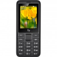 Мобильный телефон FLY FF249 Black, 2 Sim, 2.4' (240х320) TFT, microSD (max 16Gb)