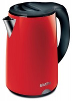 Чайник Sven KT-D2004, Red Black, 2200 Вт, 2 л, дисковый нагревательный элемент,
