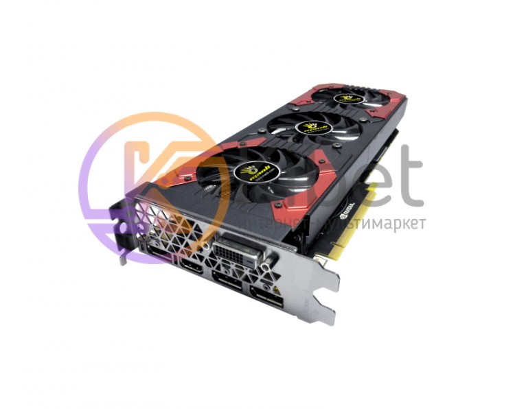 Видеокарта GeForce GTX1070Ti OC, Manli, Triple Cooler, 8Gb DDR5, 256-bit, DVI HD