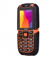 Мобильный телефон Nomi i242 X-treme Black-Orange, 2 Mini-Sim, 2.4' (360x400) IPS
