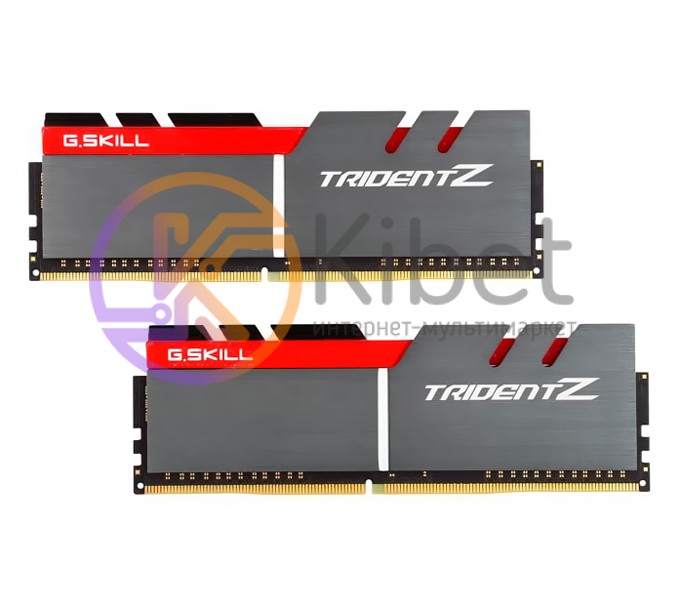 Модуль памяти 8Gb x 2 (16Gb Kit) DDR4, 3200 MHz, G.Skill Trident Z, Gray, 16-18-