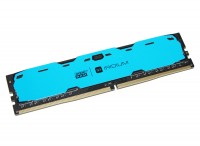 Модуль памяти 8Gb DDR4, 2400 MHz, Goodram Iridium, Blue, 15-15-15, 1.2V, с радиа