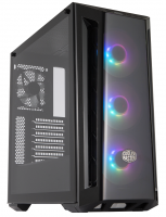 Корпус Cooler Master MasterBox MB520 ARGB, Black, Mid Tower, без БП, для E-ATX