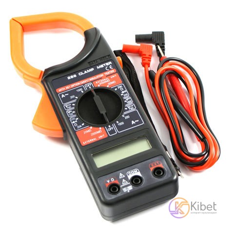 Мультиметр токовые клещи DT266, Black Orange