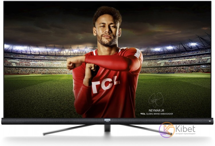 Телевизор 55' TCL 55DC760 LED 4K 3840x2160 1700Hz, Smart TV, DVB-T2, HDMI, USB,