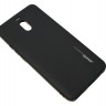 Накладка силиконовая для смартфона Meizu M6 Note, SMTT matte, Black