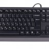 Клавиатура A4tech FKS10 Fstyler Sleek MMedia Comfort, USB, Black+Grey, (US+Ukrai
